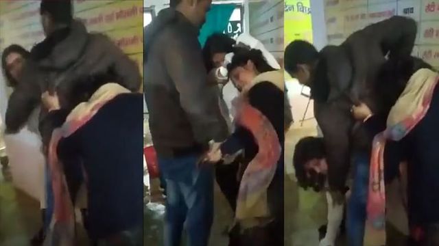 குழந்தைக்கு தடுப்பூசி போட வந்த பெண்…. செருப்பால் அடித்த செவிலியர்…. பகீர் சம்பவம்….!!!!