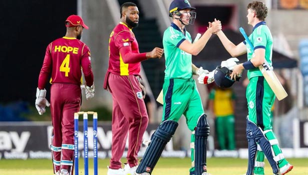 WI VS IRE : 2-வது ஒருநாள் போட்டி …. வெஸ்ட் இண்டீஸை வீழ்த்தியது அயர்லாந்து ….!!!