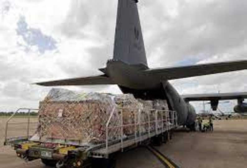 எரிமலை வெடிப்பால் கடும் பாதிப்படைந்த டோங்கா…. நிவாரண பொருட்கள் வழங்கும் ஆஸ்திரேலியா….!!!