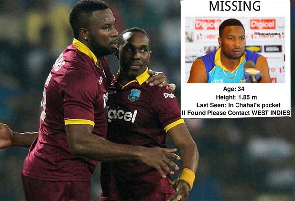 என் பிரண்ட் பொல்லார்ட் எங்கப்பா ….?  கலாய்த்த பிராவே…. இணையத்தில் வைரல் …!!!