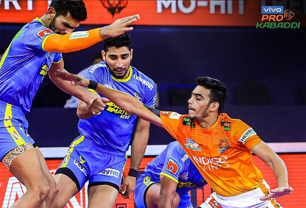 புரோ கபடி லீக் : புனேரி பால்டனிடம் வீழ்ந்தது தமிழ் தலைவாஸ் அணி ….!!!