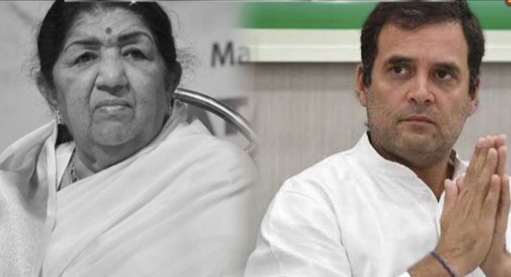 மிகுந்த வருத்தமடைந்தேன்!…. “பாடகி லதா மங்கேஷ்கர் மறைவு”…. ராகுல் காந்தி இரங்கல்….!!!!