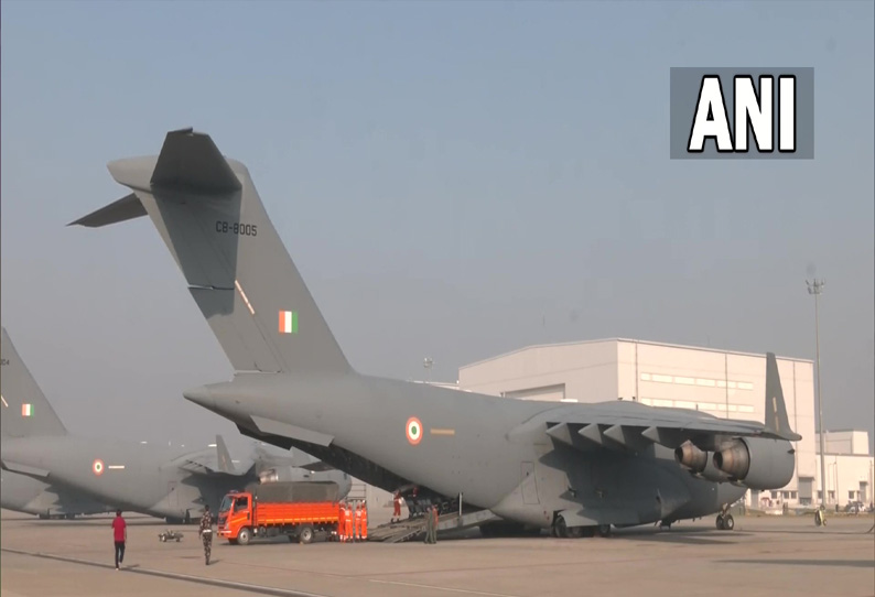 தொடரும் போர் பதற்றம்…!! உக்ரைன் வாழ் இந்தியர்களை மீட்க…!! உடனடியாக பறந்த விமானம்…!!