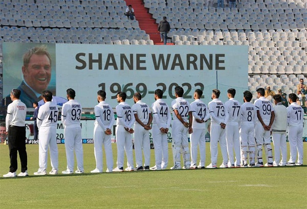 ஜாம்பவான் ஷேன் வார்னே மறைவிற்கு …. இந்திய அணி வீரர்கள் இரங்கல் ….!!!