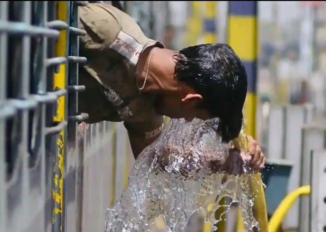 கொடூர வெயில்…! மஞ்சள் அலெர்ட்…. வானிலை ஆய்வு மையம் எச்சரிக்கை…!!!