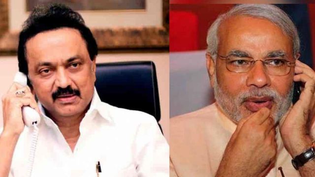 இந்தப்பக்கம் முதல்வர் ஸ்டாலின்…. அந்தப்பக்கம் பிரதமர் மோடி…. போனில் உற்சாக பேச்சு…!!!!