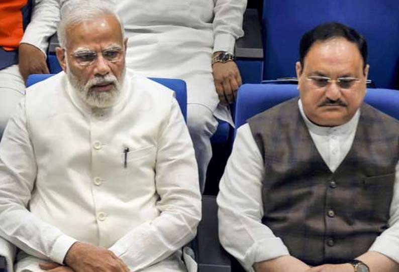 “பா.ஜனதா கட்சியின் நிறுவன தினம்”…. எம்.பி.க்களை சந்தித்த இந்திய பிரதமர்…..!!!!!