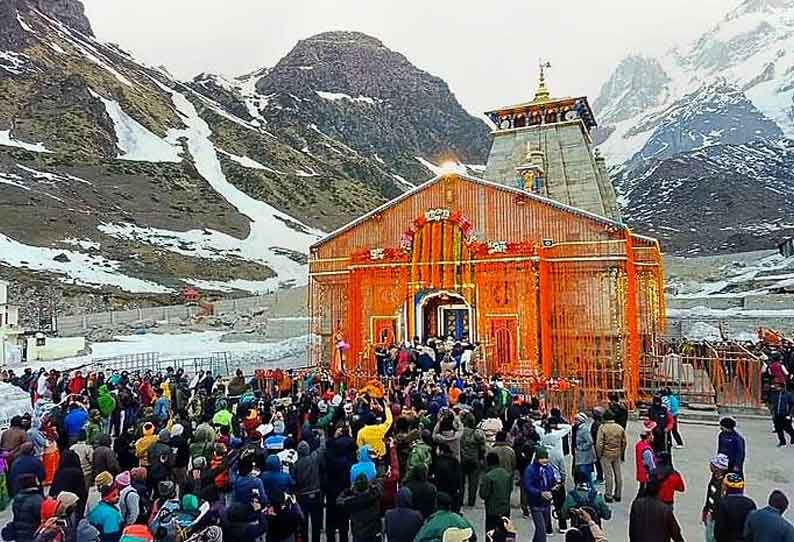 உத்தரகாண்ட்: சார் தாம் யாத்திரைக்கு 1 லட்சம் நபர்கள் முன்பதிவு…. வெளியான தகவல்…..!!!!