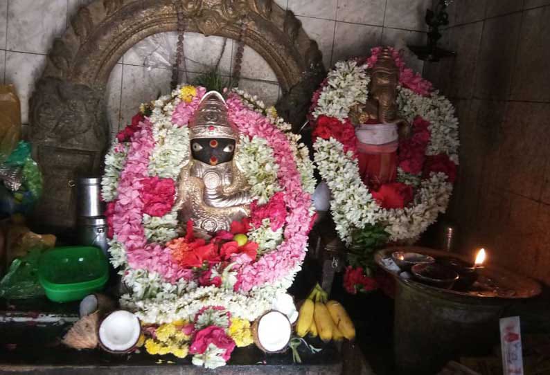 “சங்கடஹர சதுர்த்தி” விநாயகருக்கு சிறப்பு பூஜைகள்…. திரளான பக்தர்கள் தரிசனம்…!!