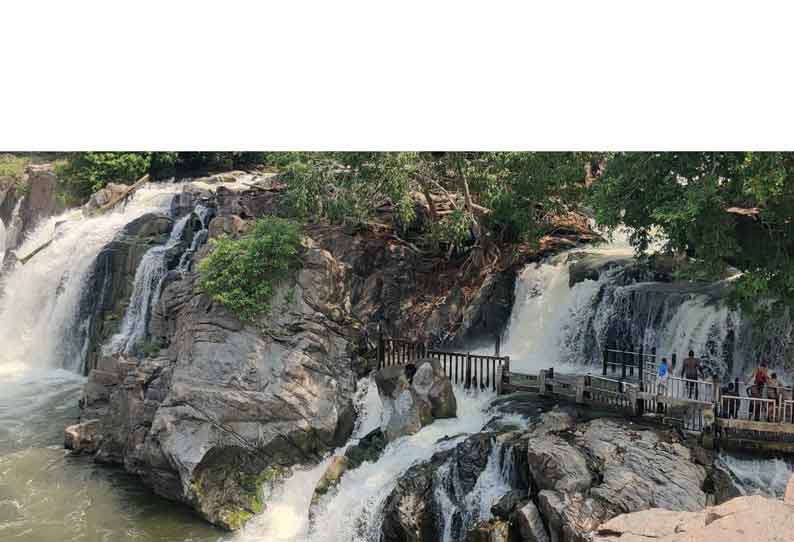 தொடர் மழையால்… ஒகேனக்கல் நீர்வரத்து… வினாடிக்கு 4 ஆயிரம் கனஅடி அதிகரிப்பு…!!!