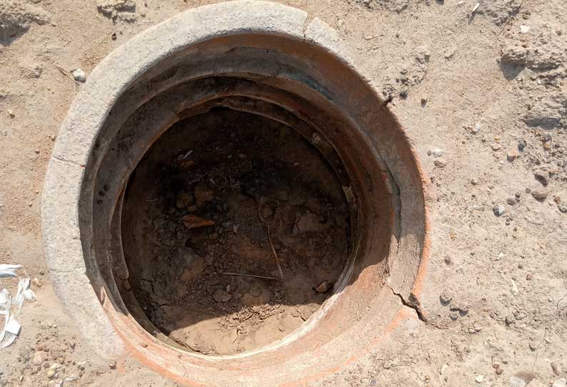 தென்பெண்ணை ஆற்றில்,” 2,000 வருடங்களுக்கு முன் இருந்த சங்ககால உறைகிணறுகள்”… கண்டுபிடிப்பு ..!!!