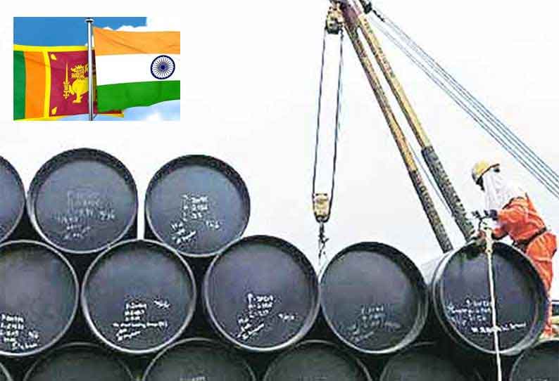 பொருளாதார நெருக்கடியில் சிக்கி தவிக்கும் இலங்கை…. 4 லட்சம் டன் டீசல் அனுப்பிய இந்தியா…. வெளியான தகவல்….!!!!