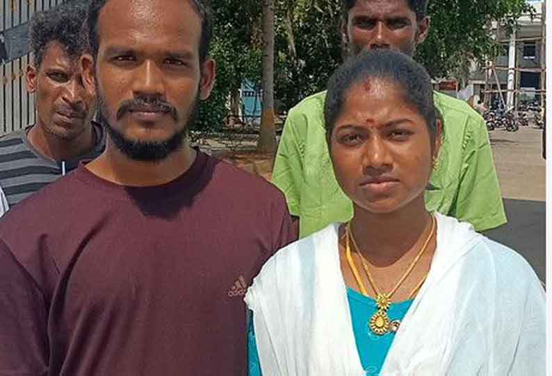 பெற்றோர் எதிர்ப்பு…. பாதுகாப்பு கேட்டு போலீஸ் சூப்பிரண்டு அலுவலகத்தில் தஞ்சமடைந்த காதல் ஜோடிகள்…!!!