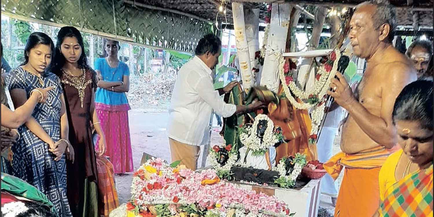 கோவை : மழை பெய்ய வேண்டி….. “அரச மரத்திற்கும் வேப்ப மரத்திற்கும் திருமணம்”….. வினோத வழிபாடு….!!!!