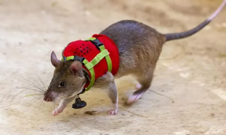 அடடா! சூப்பர்…. பூகம்பத்தில் சிக்கியவர்களை கண்டுபிடிப்பதற்கு…. எலிகளுக்கு சிறப்பு பயிற்சி…. அசத்தும் விஞ்ஞானிகள்….!!!