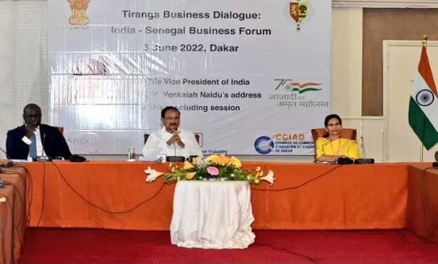 இந்தியா-செனகல் இடையே…. 1.65 பில்லியன் டாலர்கள் அளவில் வா்த்தகம்…. உரையாற்றிய துணை ஜனாதிபதி….!!