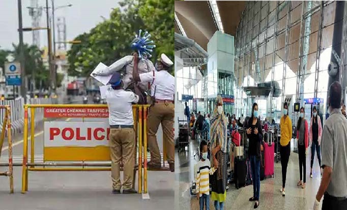 ஸ்பீடு காட்டும் CORONA: இனி பயணிகளுக்கு புதிய கட்டுப்பாடு…. அரசு புதிய உத்தரவு…..!!!!!