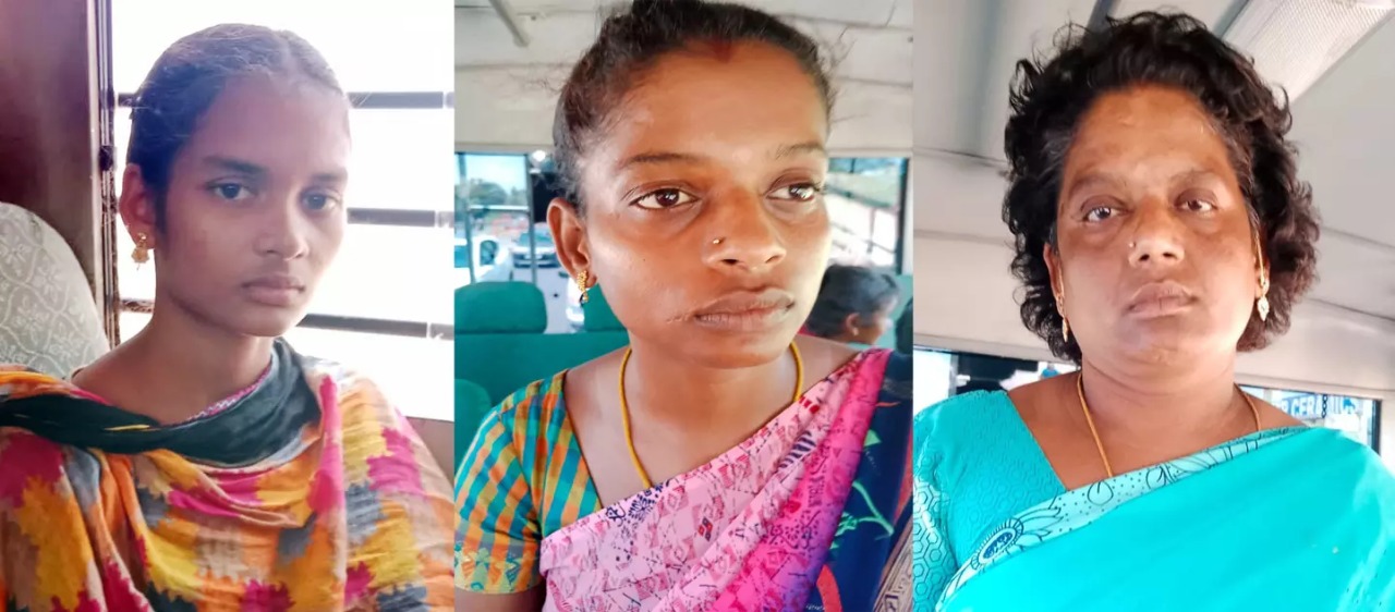 பெண் இன்ஜினியரிடம் 9 பவுன் நகை கொள்ளை…. 3 பெண் கைவரிசை…. ரயில்வே போலீசார் அதிரடி….!!!!