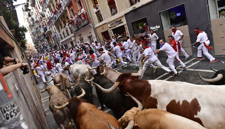 மீண்டும் தொடங்கிய காளை பந்தயம்…. முதல் நாளான்று மூன்று பேர் காயம்…. பிரபல நாட்டில் பரபரப்பு….!!