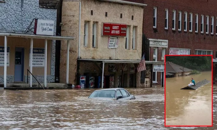 பிரபல நாட்டில் வெள்ளப்பெருக்கு… 4 குழந்தைகள் உள்ளிட்ட 25 பேர் பலி….. பெரும் பரபரப்பு….!!!