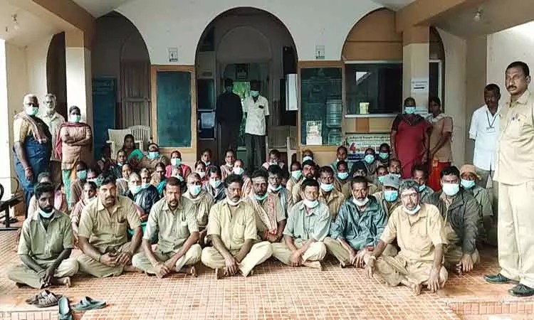 தூய்மை பணியாளர்கள் உள்ளிருப்பு போராட்டம்….. எதற்கு தெரியுமா?….. வெளியான பரபரப்பு தகவல்….!!!