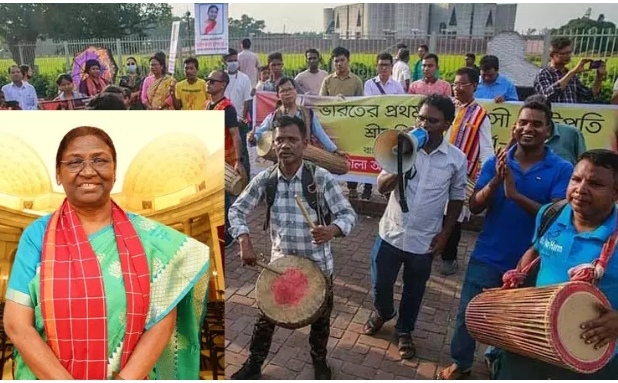 ஜனாதிபதியாகும் திரெளபதி முர்மு…. உற்சாகத்தில் மலைவாழ் மக்கள்….!!