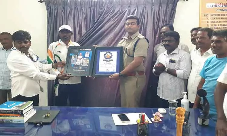 கன்னியாகுமரி டூ சென்னை…. சைக்கிள் மூலம் சாதனை படைத்த நபர்…. குவியும் பாராட்டுக்கள்….!!!!