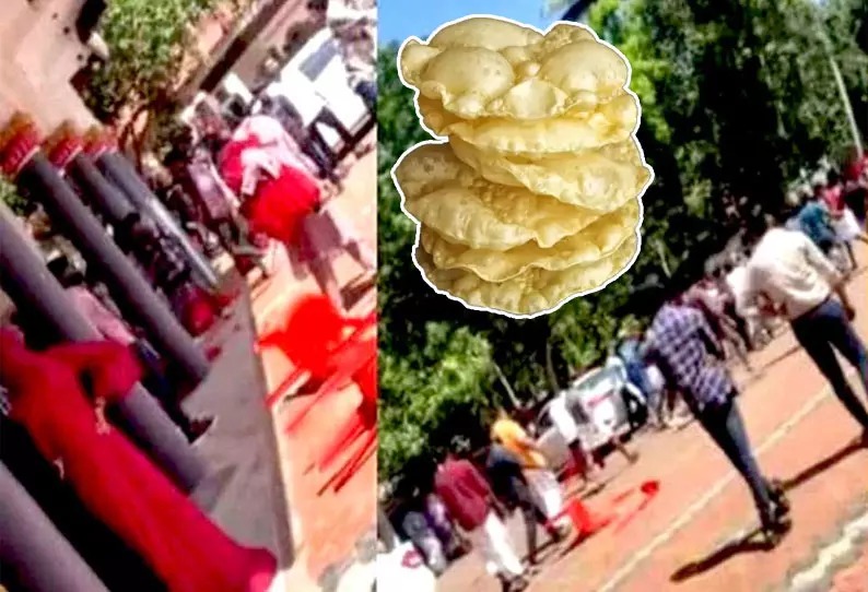 ஒரு அப்பளத்துக்காக…. பறந்த மேஜை, உடைந்த மண்டை, சிதறிய உறவினர்கள்…. போர்க்களமான கல்யாண மண்டபம்….!!!!