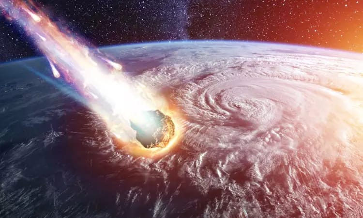 “பூமியில் விழுந்த விண்கல்” கடலுக்குள் கிடப்பதாக தகவல்…. ஆராய்ச்சியில் விஞ்ஞானிகள்….!!