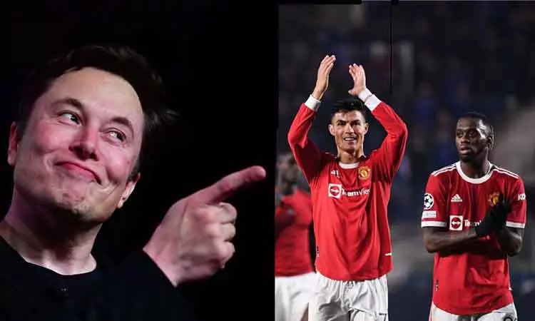 “மான்செஸ்டர் யுனைடெட் அணியை வாங்கபோறேன்”…. எலான் மஸ்க் அறிவிப்பு….!!!!