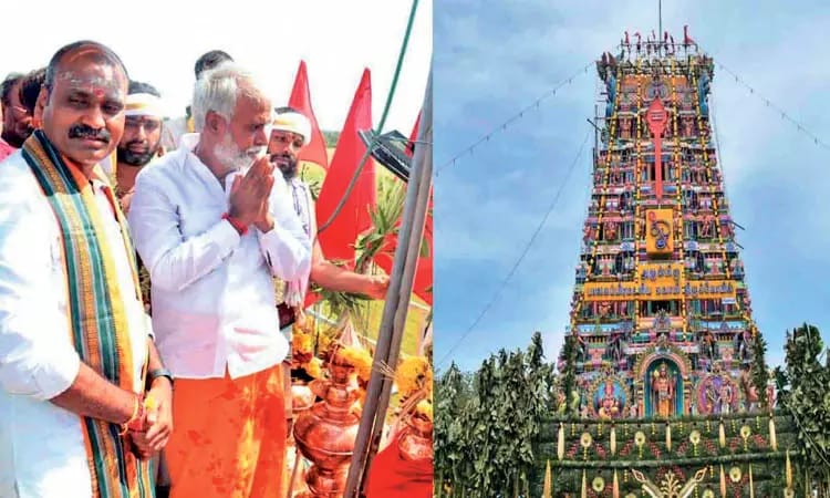 பிரசித்தி பெற்ற முருகன் கோவில்…. சிறப்பாக நடைபெற்ற குடமுழக்கு விழா…. திரளான பக்தர்கள் தரிசனம்….!!!!