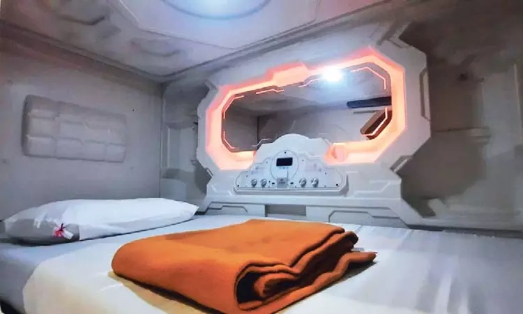 ரெஸ்ட் எடுக்க சென்னை விமான நிலையத்தில் புது வசதி…. பயணிகளுக்கு வெளியான சூப்பர் தகவல்….!!!!