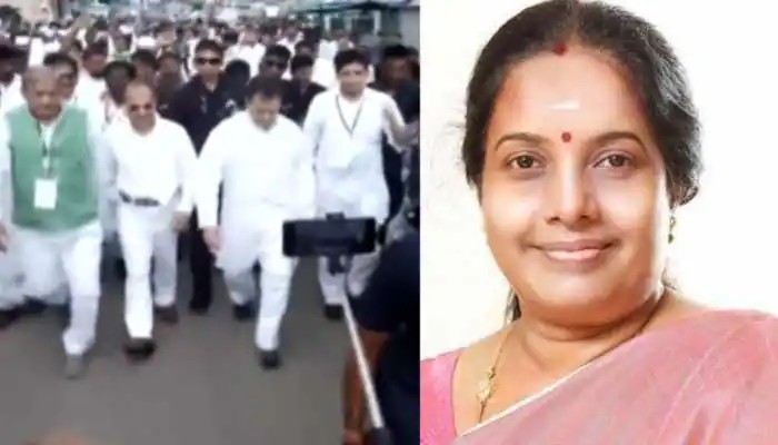 “ராகுல் காந்தி நடந்தாலும் சரி, ஓடினாலும் சரி எந்த பயனும் இல்லை”…. வானதி சீனிவாசன் அதிரடி பேச்சு….!!!!