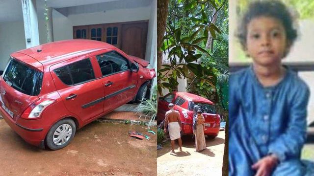 தாய் ஓட்டிய கார் மோதி 3 வயது சிறுமி பலி….பெரும் சோக சம்பவம்…..!!!!