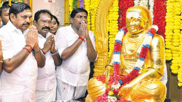 முத்துராமலிங்கத்தேவர் குருபூஜை : ஈபிஎஸ் பசும்பொன் செல்லவில்லை…. அதிமுக அறிக்கை.!!