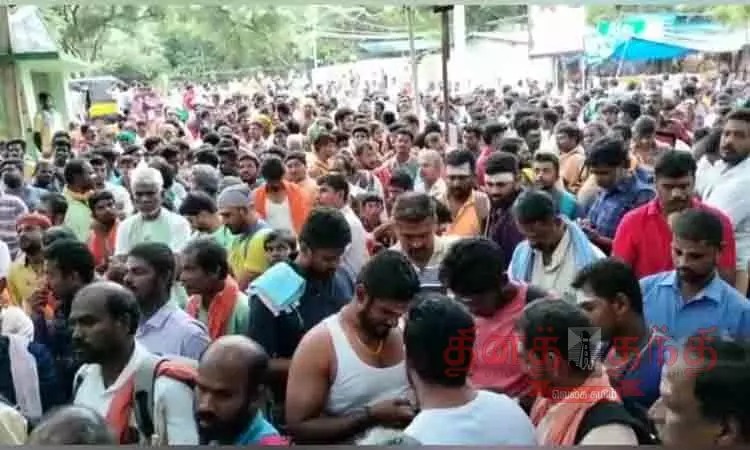 “சதுரகிரி சுந்தர மகாலிங்கம் கோவில்” மலை ஏறிய ஆயிரக்கணக்கான பக்தர்கள்….. புரட்டாசி மாத பௌர்ணமி சிறப்பு பூஜை…..!!!