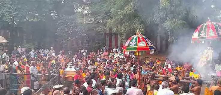 “தெப்பக்குளம் முக்தீஸ்வரர் கோவில்” பிரதோஷத்தை முன்னிட்டு சிறப்பு வழிபாடு….!!!