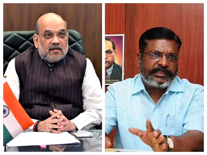 RSS வாலை சுருட்டி வச்சிக்கோங்க..! வடக்கர்களை மிரள வைக்கும் DMK..  திருமா மாஸ் ஸ்பீச் ..!!