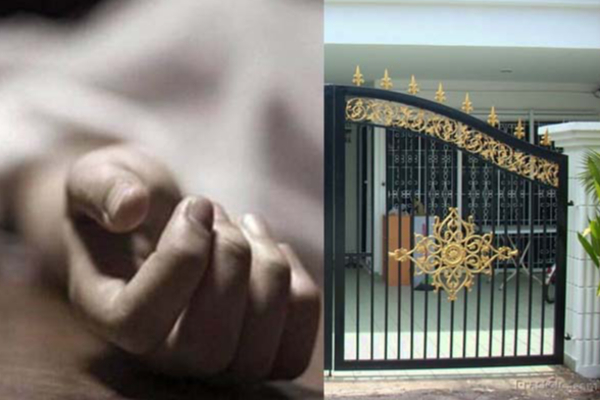 என்னங்க…! கேட்டை பிடித்தபடி சிலையாக நின்ற கணவர்…. அடுத்த நொடியே மனைவியும்…. பெரும் சோக சம்பவம்….!!!