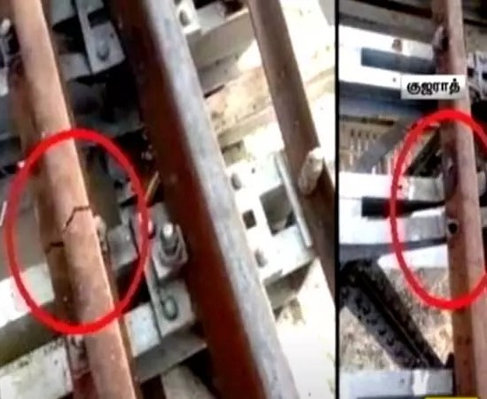 ஐயோ!…. பிரதமர் தொடங்கிய ரயில் தண்டவாளத்தில் வெடி விபத்து…. பயங்கரவாதிகள் சதியா? வெளியான தகவல்….!!!