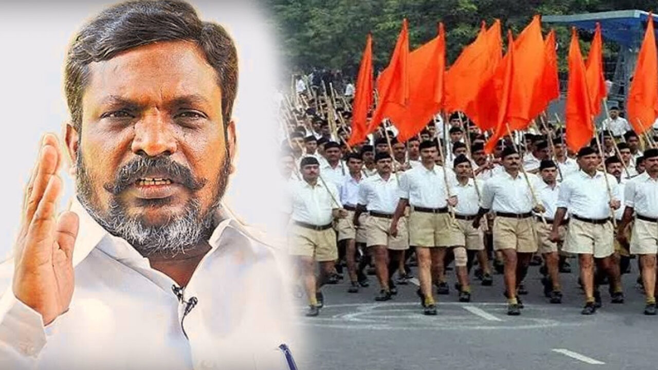 பதில் சொல்ல முடியல..! ஓட்டம் எடுத்த RSS… இறங்கி அடித்த சிறுத்தைகள் …!!
