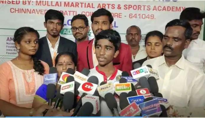 புற்றுநோய் விழிப்புணர்வு! 6 மணி்நேரம் சிறுவன் செய்த செயல்…. உலக சாதனை புத்தகத்தில் கிடைத்த இடம்….!!!!.!!!