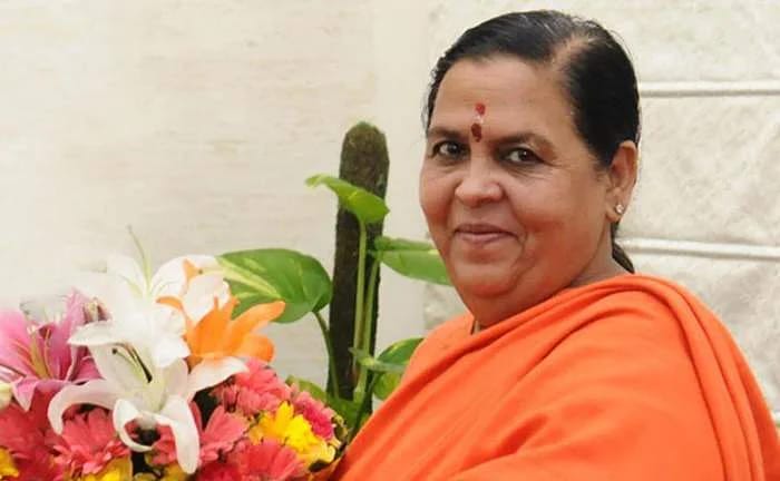 “குடும்ப பாசம், உறவுகளை முற்றிலும் துறக்கிறேன்”…. என் வாழ்க்கையில் இனி துறவு மட்டுமே….. உமா பாரதி அறிவிப்பு…..!!!!!