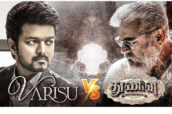 வாரிசு Vs துணிவு…. ஆக்ஷனில் குதித்த தல ரசிகர்கள்…. வேற லெவலில் ரியாக்சன் கொடுத்த தளபதி ரசிகர்கள்…. மதுரையில் போஸ்டர் யுத்தம்….!!!!