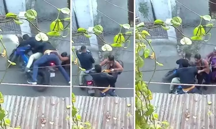 OMG: பாட்டியின் கம்மலை பறித்தவர்களுடன் துணிச்சலுடன் போராடிய பெண்…. வைரலாகும்‌ வீடியோ….!!!!!