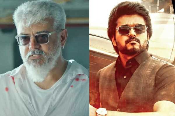 துணிவு VS வாரிசு வசூல்: வெளிநாட்டுல தளபதி தான் பர்ஸ்ட்…. ஆனால் அந்த விஷயத்தில் கெத்து காட்டும் தல…..!!!!!