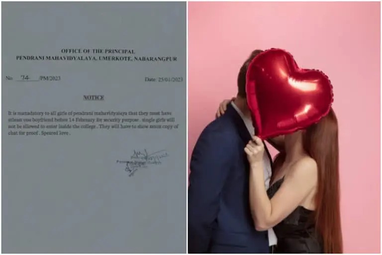 பரபரப்பு!… பாய் பிரண்டுடன் தான் காலேஜுக்கு வரணும்…. வெளியான நோட்டீஸ்…. கல்லூரி நிர்வாகம் விளக்கம்….!!!!!