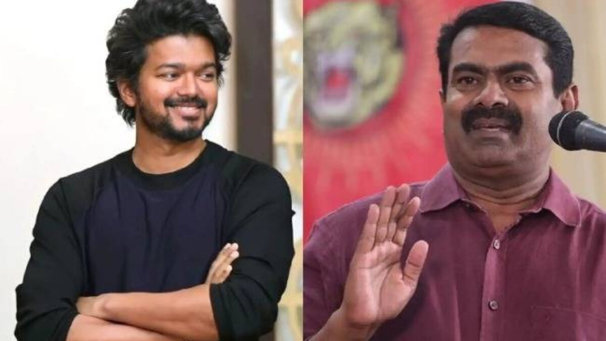 விஜய் ஏன் சூப்பர் ஸ்டார்..? காரணத்தை தெரிவித்த சீமான்…!!!