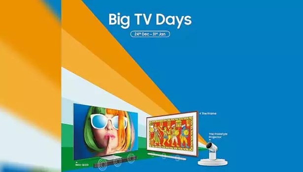 என்னாது…! TV வாங்குனா SMARTPHONE கிடைக்குமா…? சாம்சங் நிறுவனத்தின் “Big TV Days”….!!