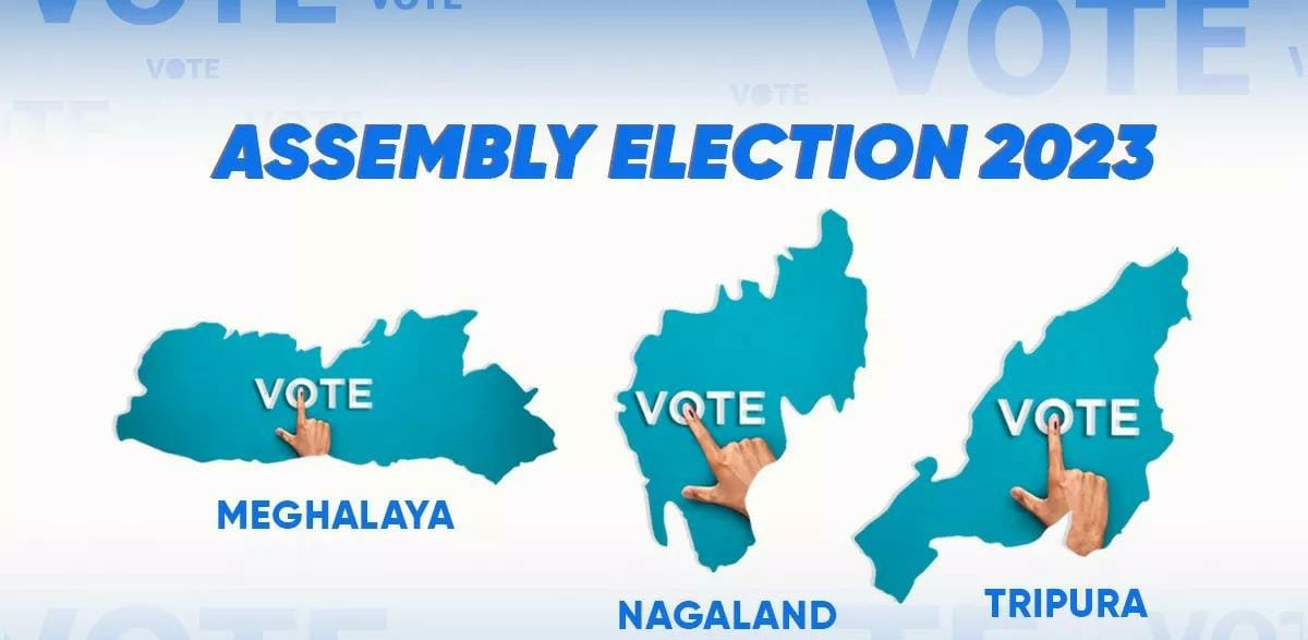 திரிபுரா, மேகாலயா, நாகாலாந்து சட்டமன்ற தேர்தல்…. வெளியான அட்டவணை…. உங்களுக்கான தகவல் இதோ…!!